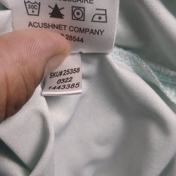 Foot Joy Mens 2XL Traditional Fit Light Green/White Paint Splatter Print Lisle - Picture 10 of 10